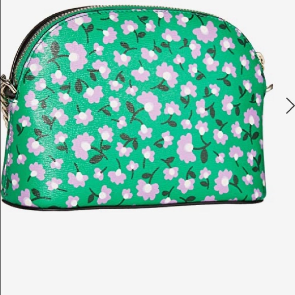 KATE SPADE FLORAL CROSSBODY BAG (gently used) - Picture 4 of 13